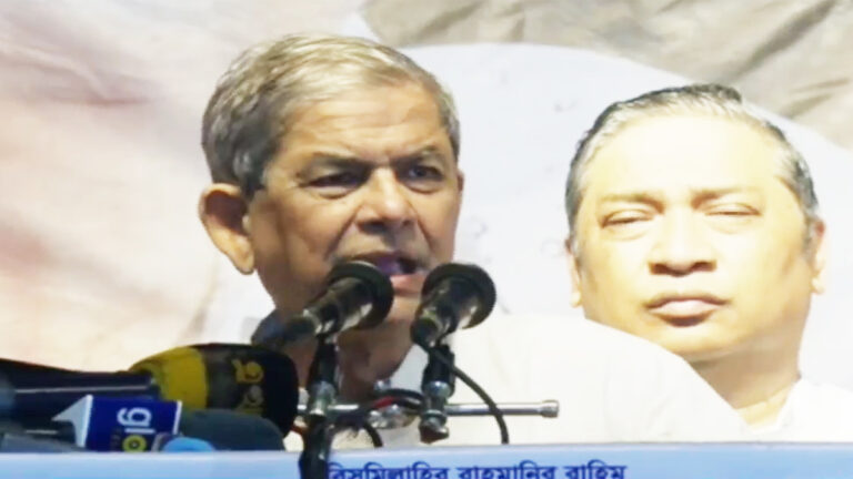 যত দ্রুত সম্ভব উপযোগী পরিবেশ তৈরি করে ভোট দেয়ার আহ্বান ফখরুলের